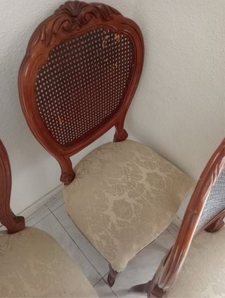 Pack 4 Sillas Estilo Clásico