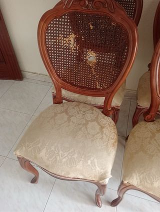 Pack 4 Sillas Estilo Clásico