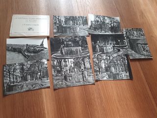 Lotto cartoline, santini e francobolli