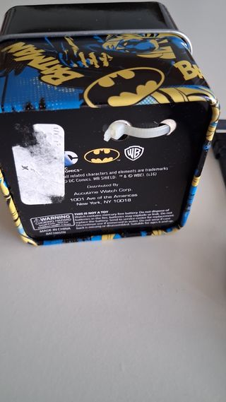 Reloj oficial Batman niño