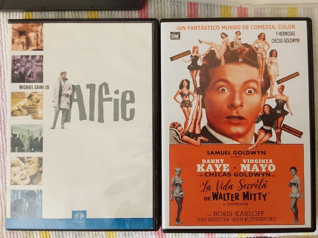 Alfie, Mitty, Chacal DVD