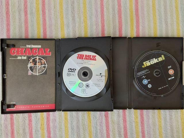 Alfie, Mitty, Chacal DVD