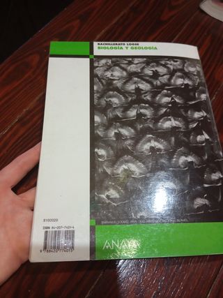 Biología y Geología Bachillerato LOGSE
