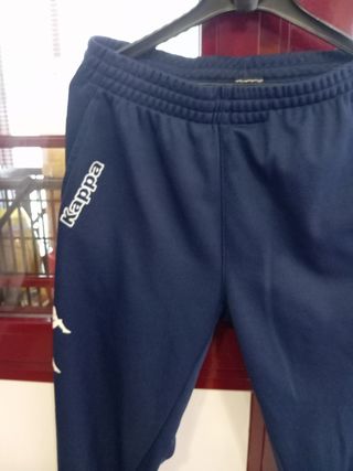 Pantalones chándal chico Kappa azul