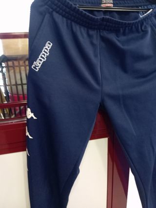 Pantalones chándal chico Kappa azul