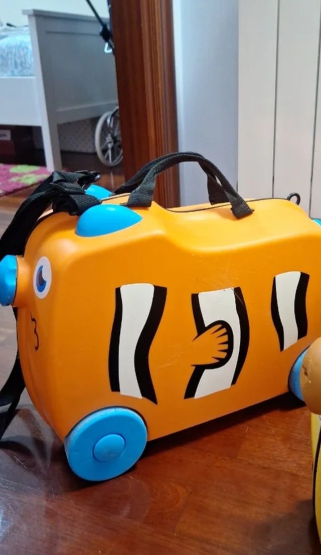 Maleta infantil con ruedas