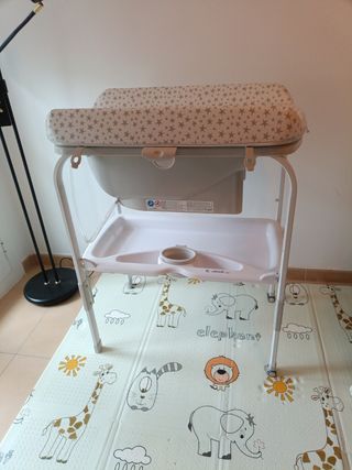 Bañera cambiador Jane con patas