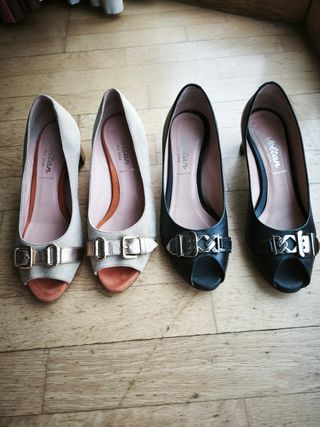 Zapatos de salón elegantes mujer. 