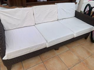 Cuscini per divani da esterno bianchi
