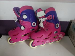 Patines Oxelo Rosas Talla Ajustable