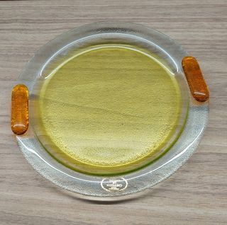 Lotto 6 Bicchieri da Liquore con Piatto Murano