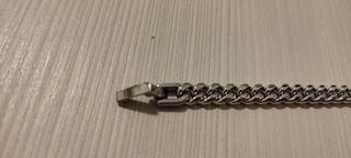 Bracciale Uomo Argento 23cm 6mm Nuovo
