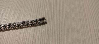Bracciale Uomo Argento 23cm 6mm Nuovo