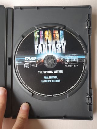 DVD Final Fantasy: La Fuerza Interior (Español)