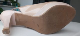 Zapatos color Nude  Talla 37