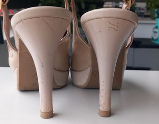Zapatos color Nude  Talla 37