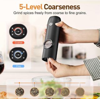 Set 2 Molinillos con Led Recargables