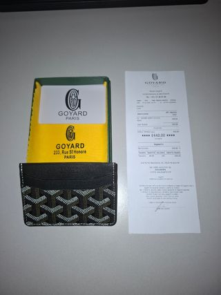 Portacarte Goyard Nero