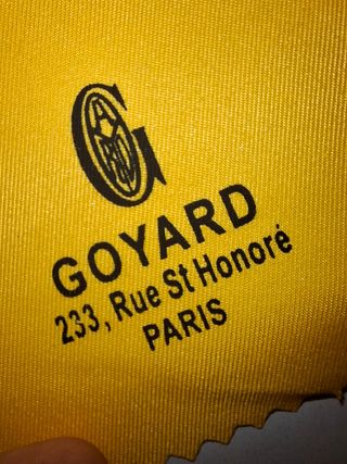 Portacarte Goyard Nero