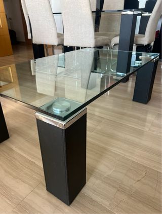 Mesa de comedor +6 sillas +mesa baja 