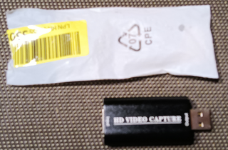 Capturadora de Video HD USB