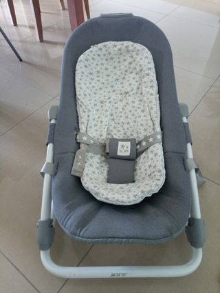 Hamaca Bebé Jané Gris Estrellas