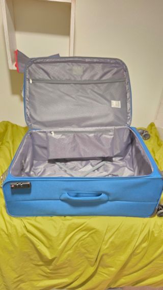 Maleta grande azul nueva