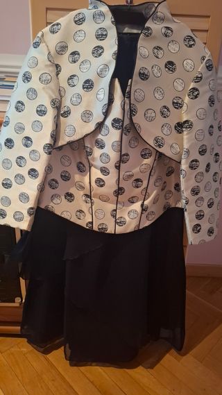 Traje Boda/Fiesta Chaqueta y Vestido Negro