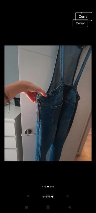 Mono tejano premamá Talla 34/XS/S