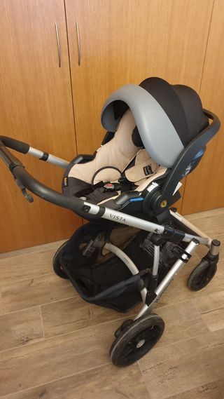 Carro Uppababy Vista súper completo