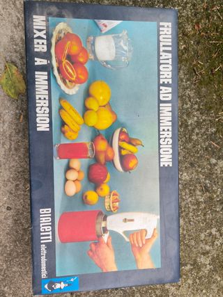 Frullatore ad immersione Bialetti anni '70