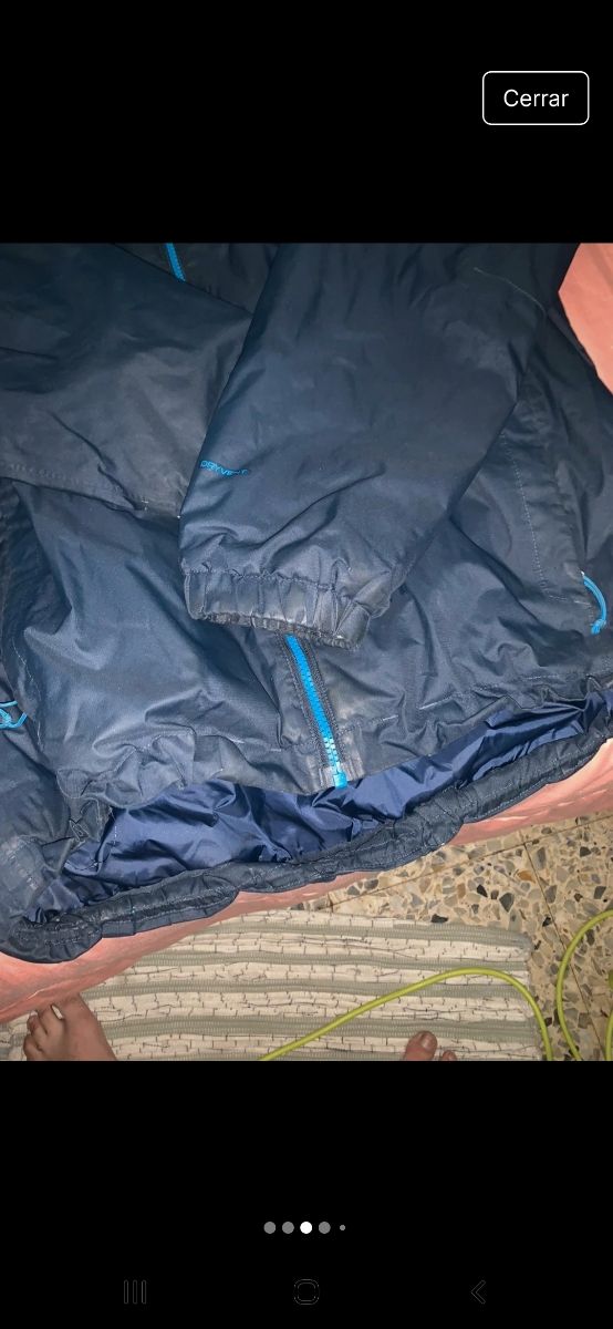 The North Face abrigo azul