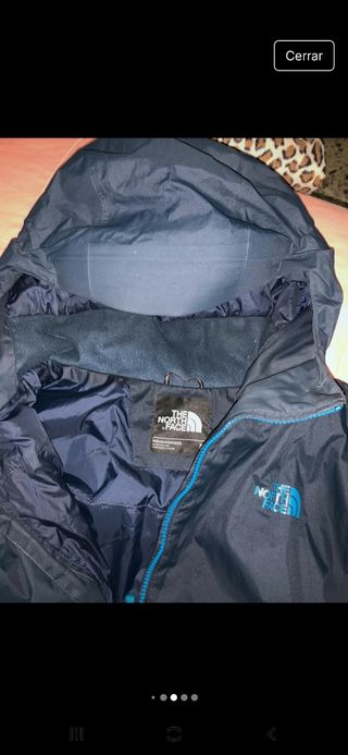 The North Face abrigo azul