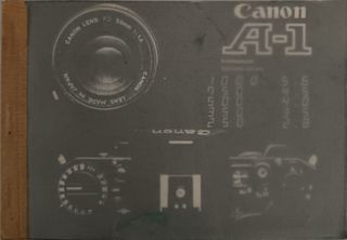 Reflex Canon A1 con obiettivi e accessori