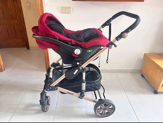 Carrito de bebé en buen estado 2 piezas