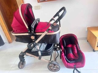 Carrito de bebé en buen estado 2 piezas