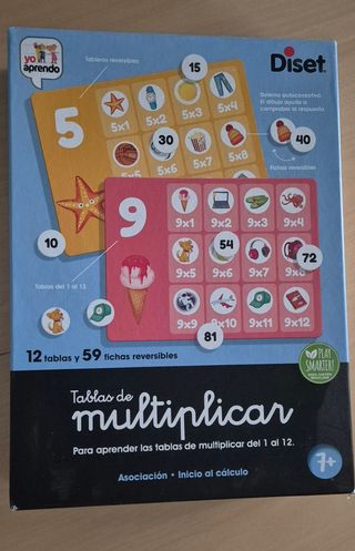 Juego de mesa Tablas de multiplicar Diset