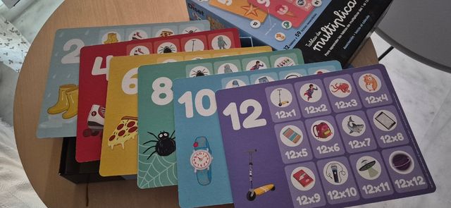 Juego de mesa Tablas de multiplicar Diset