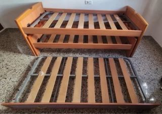 Cama nido 3 camas madera
