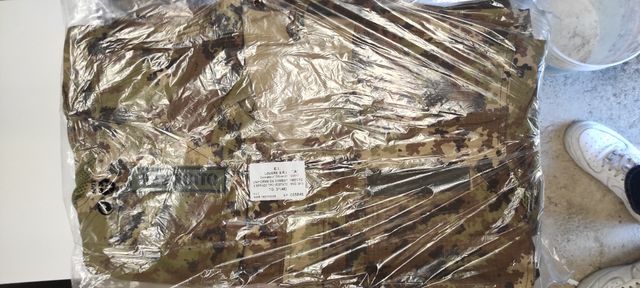 Stivali Esercito Italiani Tg 41 mimetica taglia 46