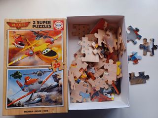 2 Puzzles Disney Planes 2 Educa 25 Piezas