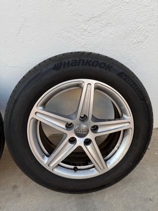 Llantas Audi A4 Hankook Michelin 205/60R16