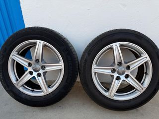 Llantas Audi A4 Hankook Michelin 205/60R16