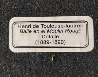 Cuadro La Goulue Toulouse-Lautrec