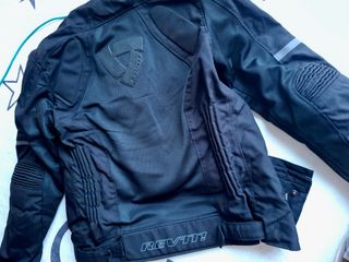 Chaqueta Moto Mujer Revit Negra + regalo espaldera