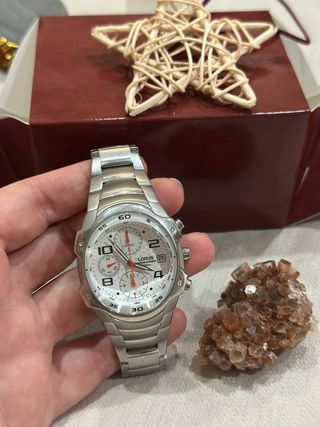 Reloj Lorus Cronógrafo Acero