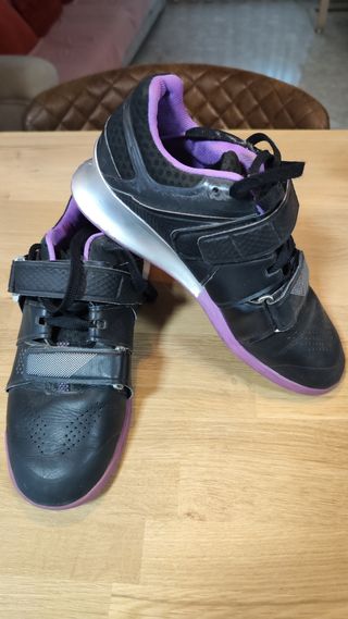 Zapatillas Halterofilia Reebok Negro/Morado