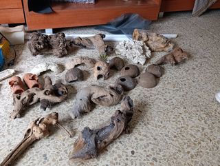 Accesorios para acuario,precios de 5-15 euros