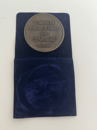 Moneda 150 Años Ministerio Fomento