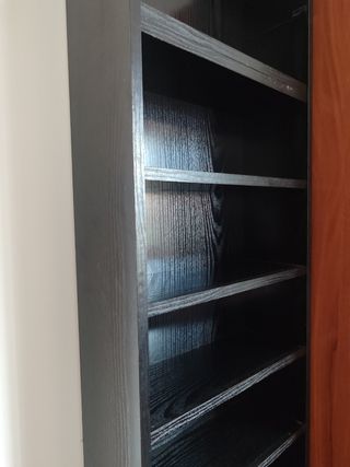 Estantería Negra para 800 CDs